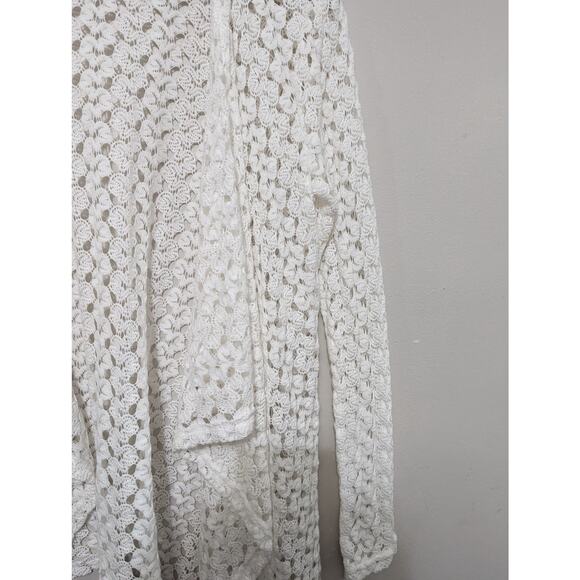Women's Forever 21 lacey swing cardigan size S - Picture 3 of 4
